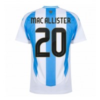 Argentina Alexis Mac Allister #20 Hjemmebanetrøje Copa America 2024 Kortærmet